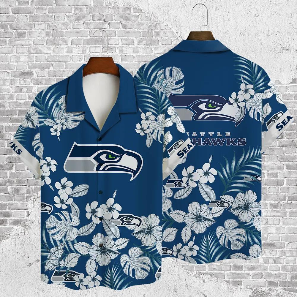 Seattle Seahawks – National Football League AOP Hawaiian Shirt, NFL Hawaiian Shirt Moonbestprint