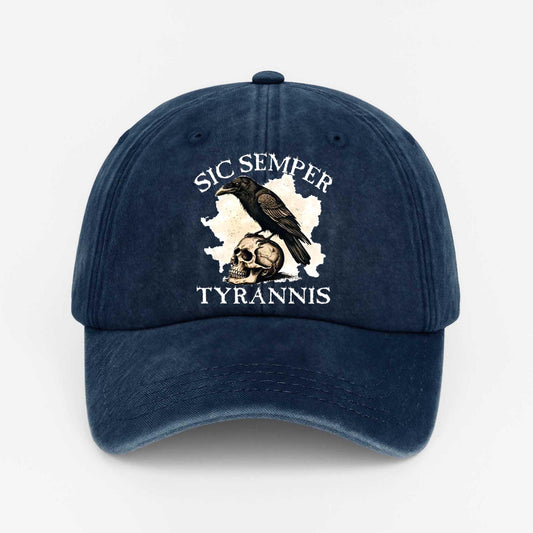Sic Semper Tyrannis Crow Hat -Moonbestprint