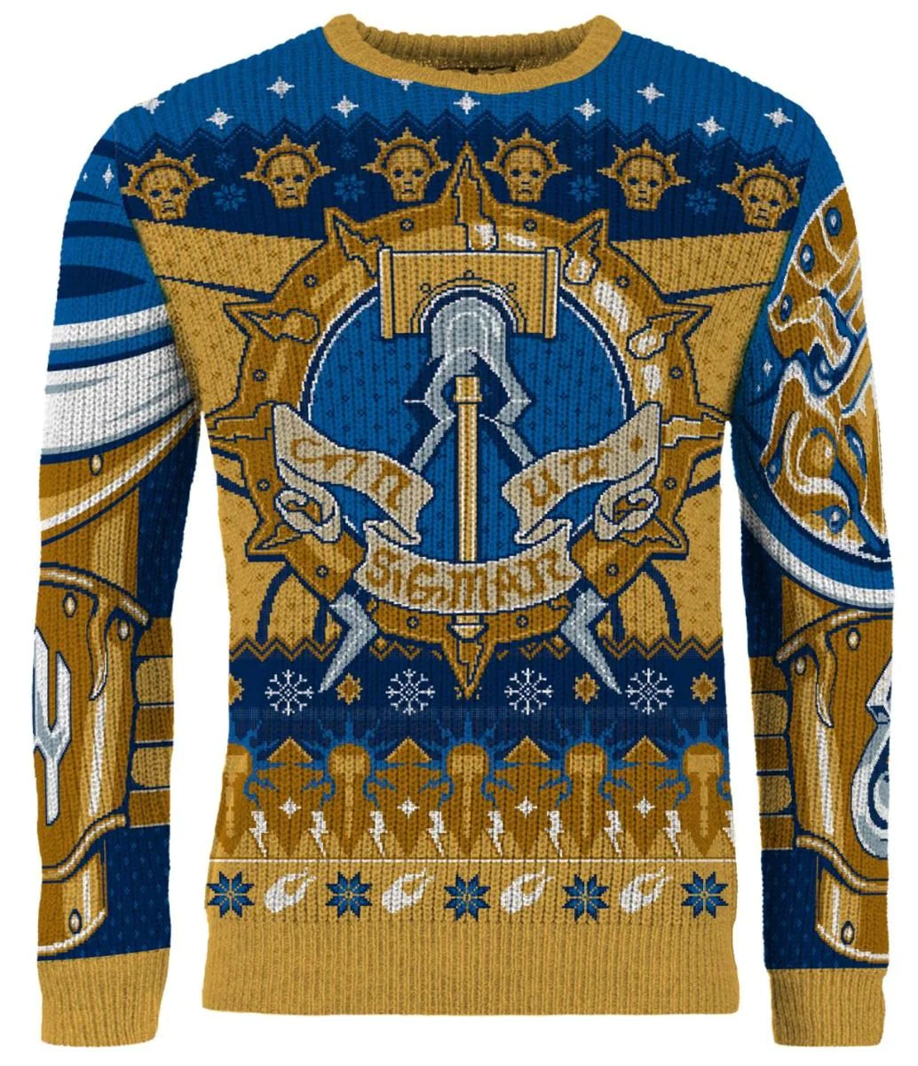 Sigmas of the Season Stormcast Ugly Christmas Sweater – Moonbestprint
