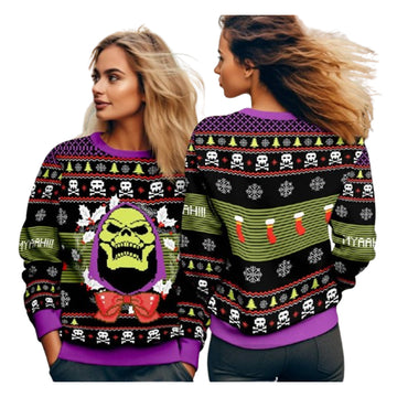 Skeletor Ugly Christmas Sweater – Moonbestprint