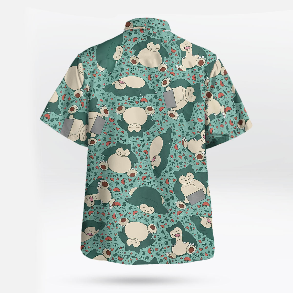 Snorlax Pokemon Hawaiian Shirt Sleepy Tropical Aloha Shirt – Moonbestprint