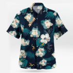 Snorlax Pokemon Hawaiian Shirt Tropical Anime Aloha Shirt – Moonbestprint