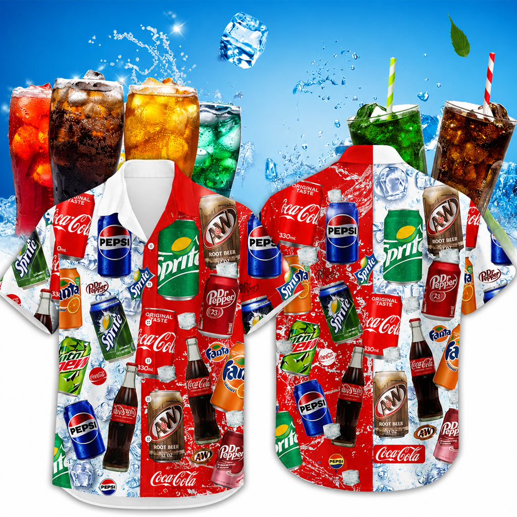 Soda Lover Summer 2026 Hawaiian Shirt – Moonbestprint