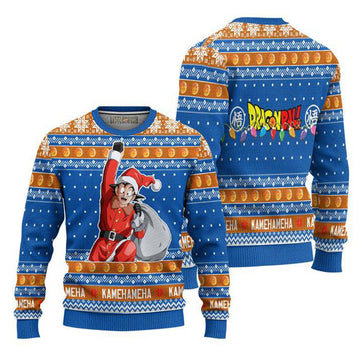 Son Goku Dragon Ball Anime Ugly Christmas Sweater – Moonbestprint