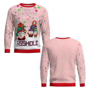 South Park Merry Christmas Asshole Ugly Christmas Sweater - Moonbestprint