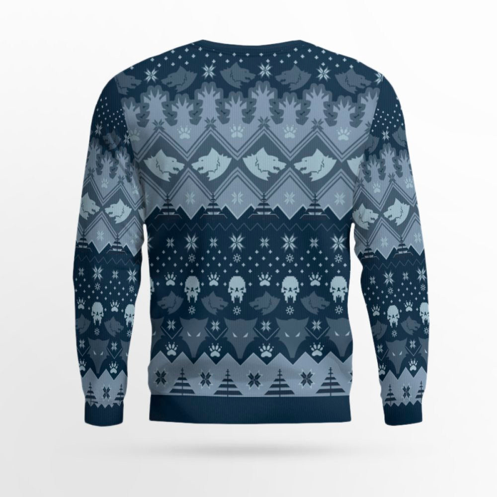 Space Wolves of Winter Ugly Christmas Sweater – Moonbestprint