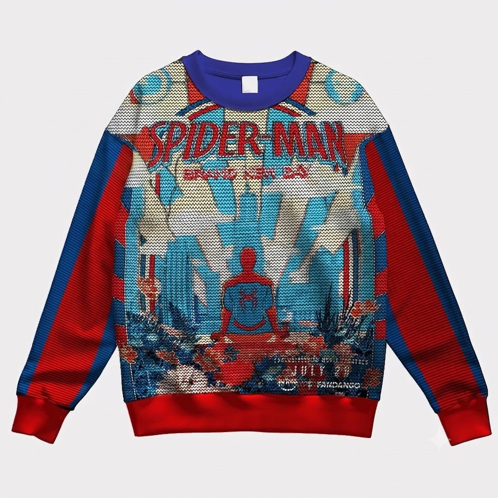 Spider Man Brand New Day 2026 Ugly Christmas Sweater – Moonbestprint
