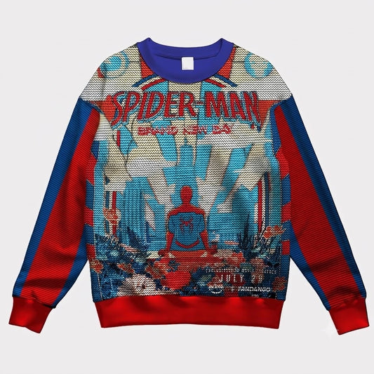 Spider Man Brand New Day 2026 Ugly Christmas Sweater – Moonbestprint