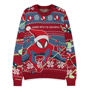 Spider-Man Swing into the Holidays Ugly Sweater 2025 – Moonbestprint