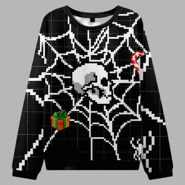 Spider Web Ugly Christmas Sweater – Moonbestprint