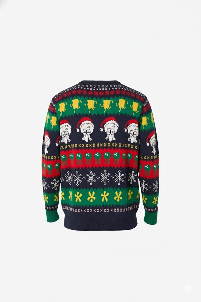 SpongeBob I'm Ready for Santa Ho Ho Ho Ho Ho Ugly Christmas Sweater 2025 – Moonbestprint