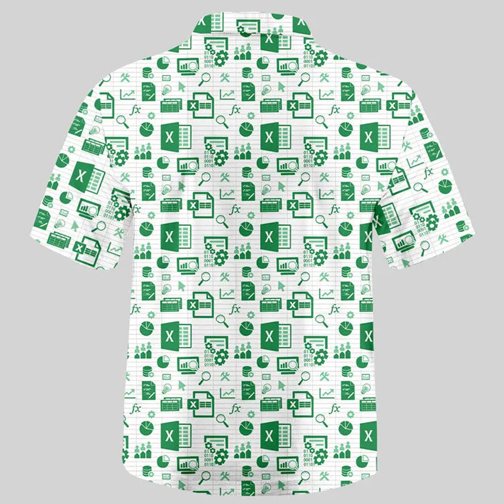 Spreadsheet Chic 2026 Hawaiian Shirt Version 1 – Moonbestprint