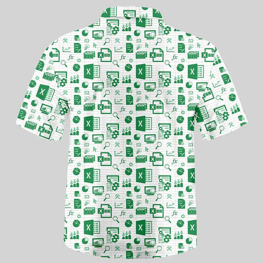 Spreadsheet Chic 2026 Hawaiian Shirt Version 1 – Moonbestprint