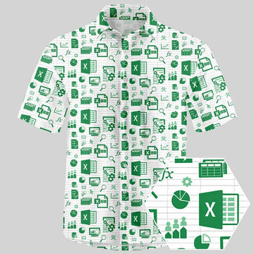 Spreadsheet Chic 2026 Hawaiian Shirt Version 1 – Moonbestprint