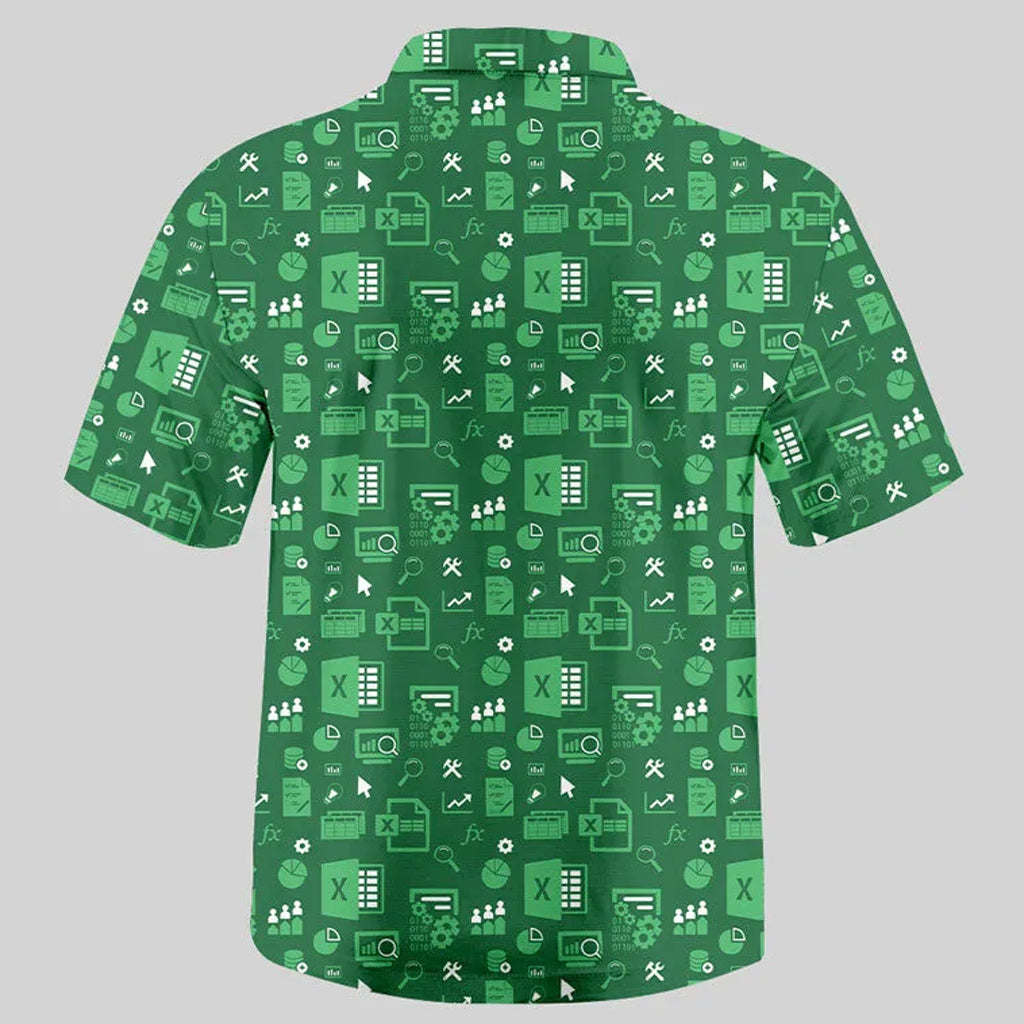 Spreadsheet Chic 2026 Hawaiian Shirt Version 2 – Moonbestprint
