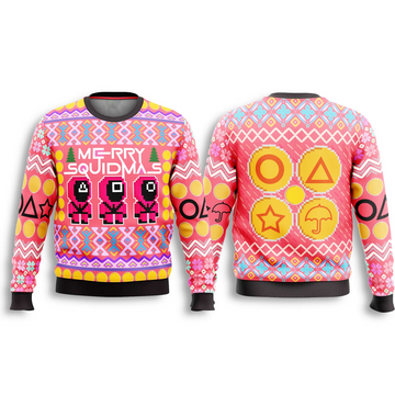 Squid Game Merry Squidmas Ugly Christmas Sweater 2025 – Moonbestprint