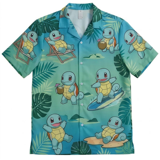 Squirtle Water Play Summer 2026 Hawaiian Shirt – Moonbestprint