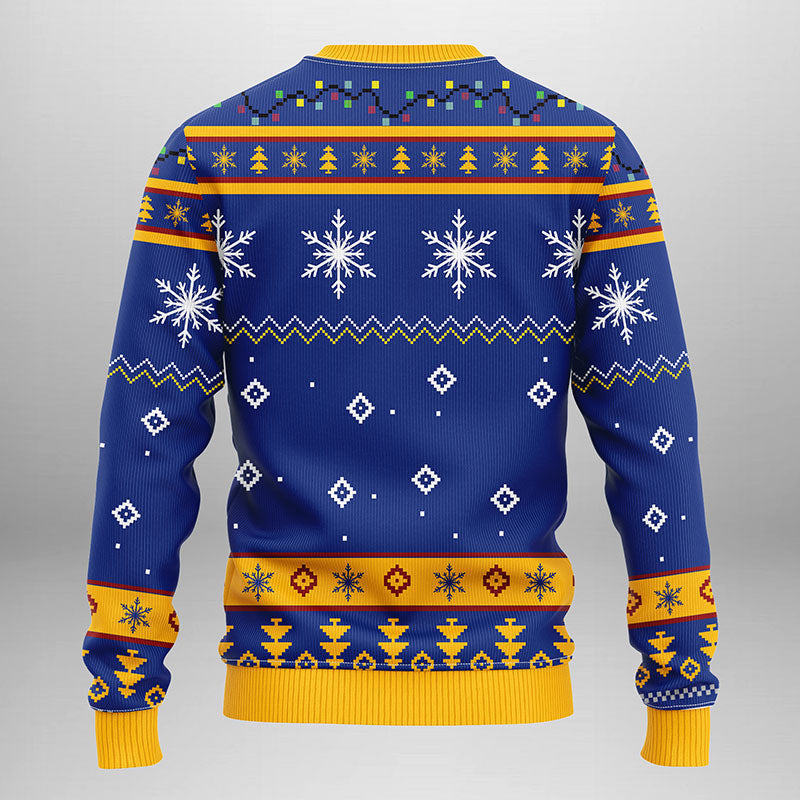 St. Louis Blues Funny Grinch Ugly Christmas Sweater Moonbestprint