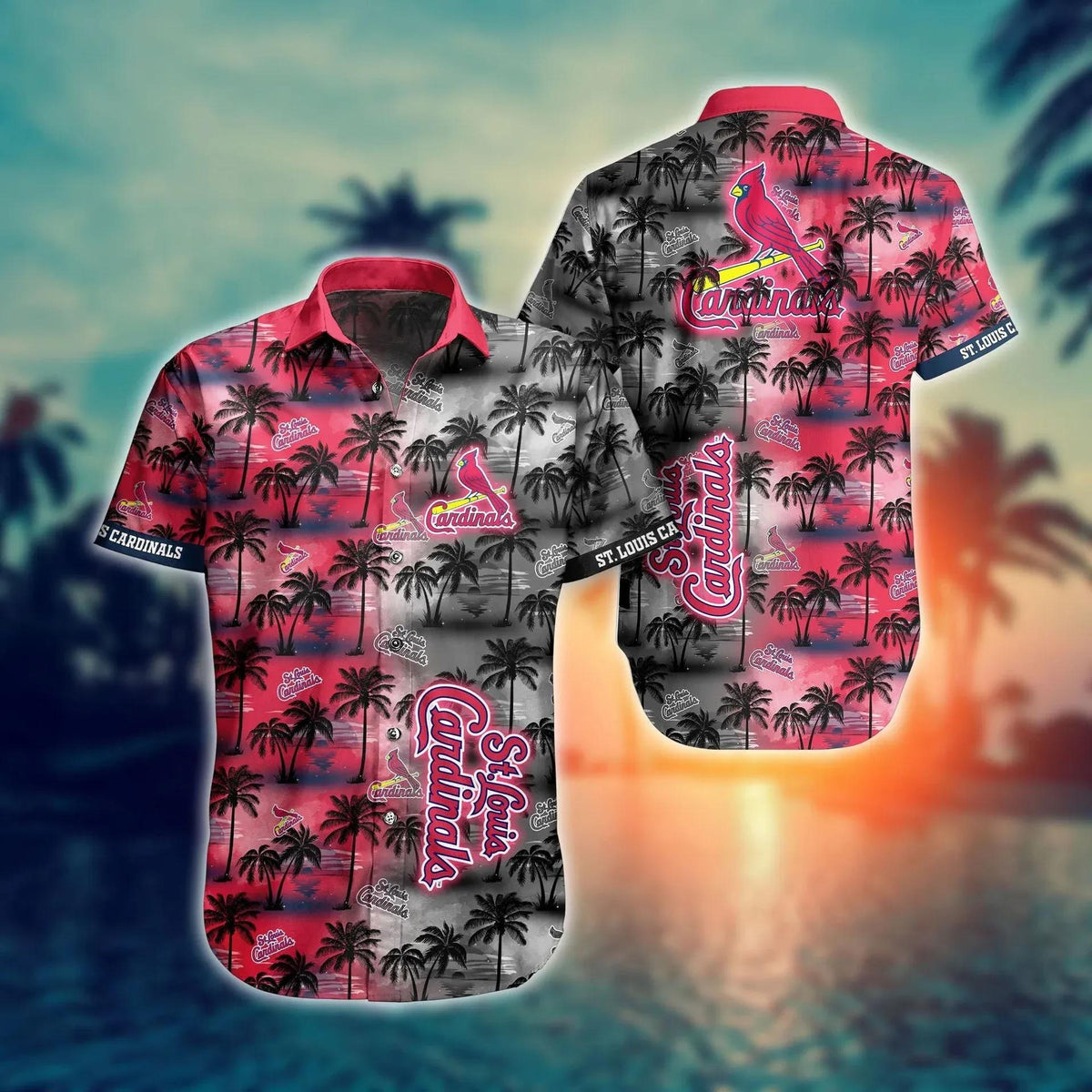 St. Louis Cardinals -Hawaii Style Shirt, MLB Hawaiian Shirt Moonbestprint