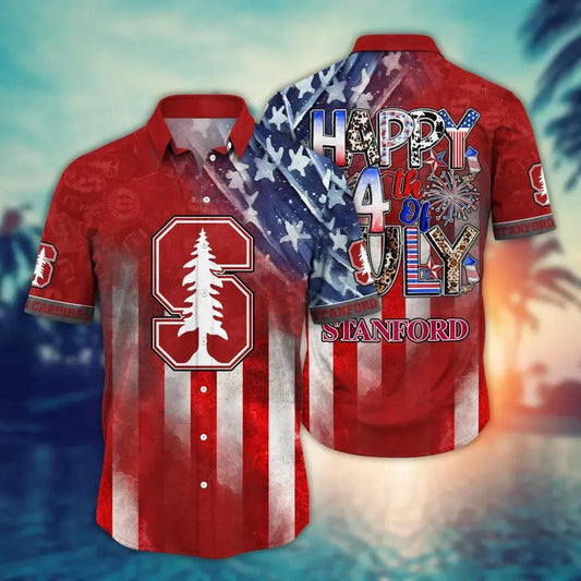 Stanford Cardinal NCAA Aloha Hawaiian Shirt 2, NCAA Hawaiian Shirt Moonbestprint