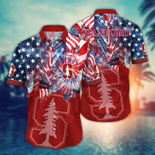 Stanford Cardinal NCAA Flower Aloha Hawaiian Shirt 11, NCAA Hawaiian Shirt Moonbestprint