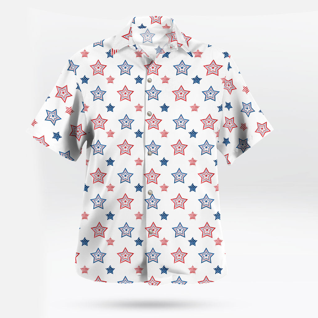 Star-Spangled Elegance Hawaiian Shirt – Moonbestprint