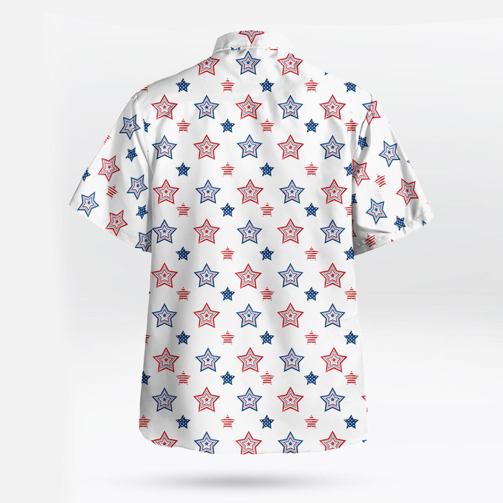 Star-Spangled Elegance Hawaiian Shirt – Moonbestprint