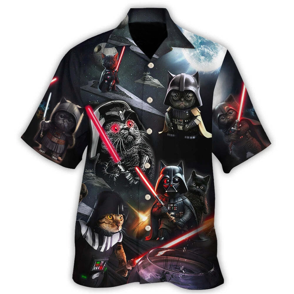 Star Wars Cat Darth Vader Hawaiian Shirt – Moonbestprint