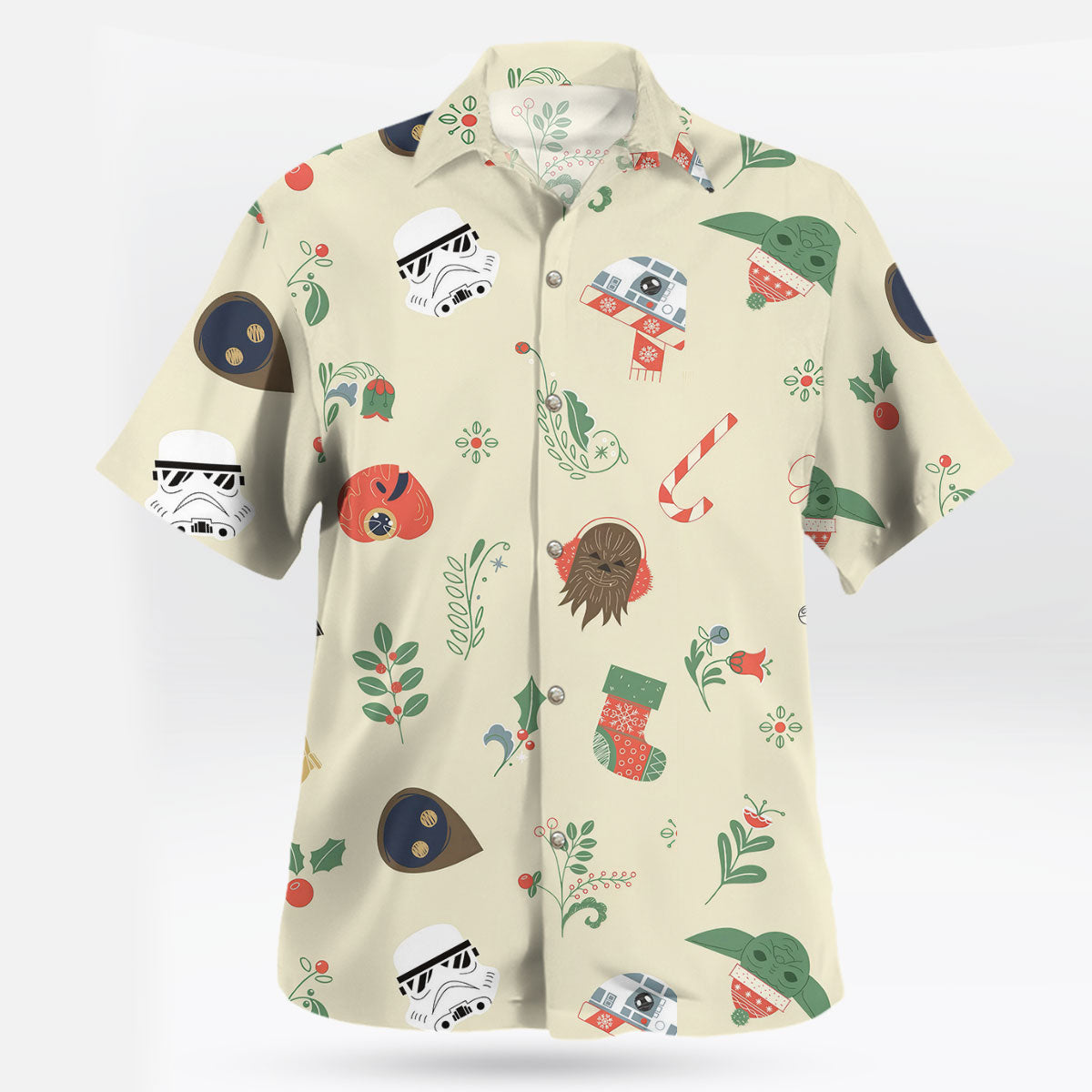 Star Wars Christmas Grogu Holiday Hawaiian Shirt – Moonbestprint