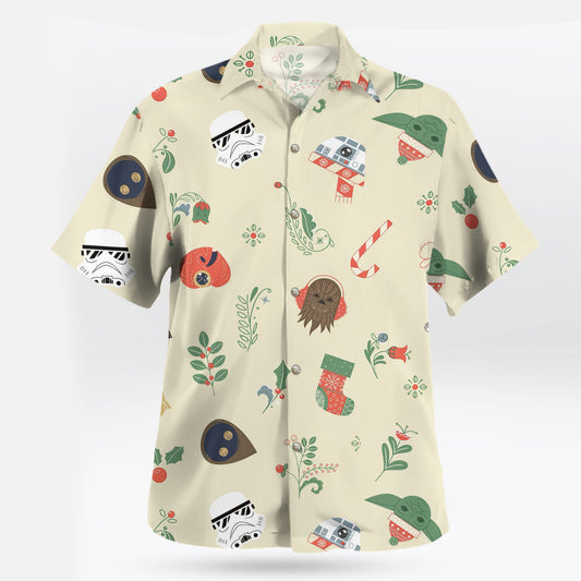 Star Wars Christmas Grogu Holiday Hawaiian Shirt – Moonbestprint
