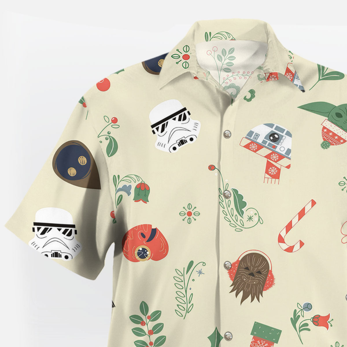 Star Wars Christmas Grogu Holiday Hawaiian Shirt – Moonbestprint