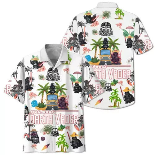 Star Wars Darth Vader Palm Tree Hawaiian Shirt - Moonbestprint