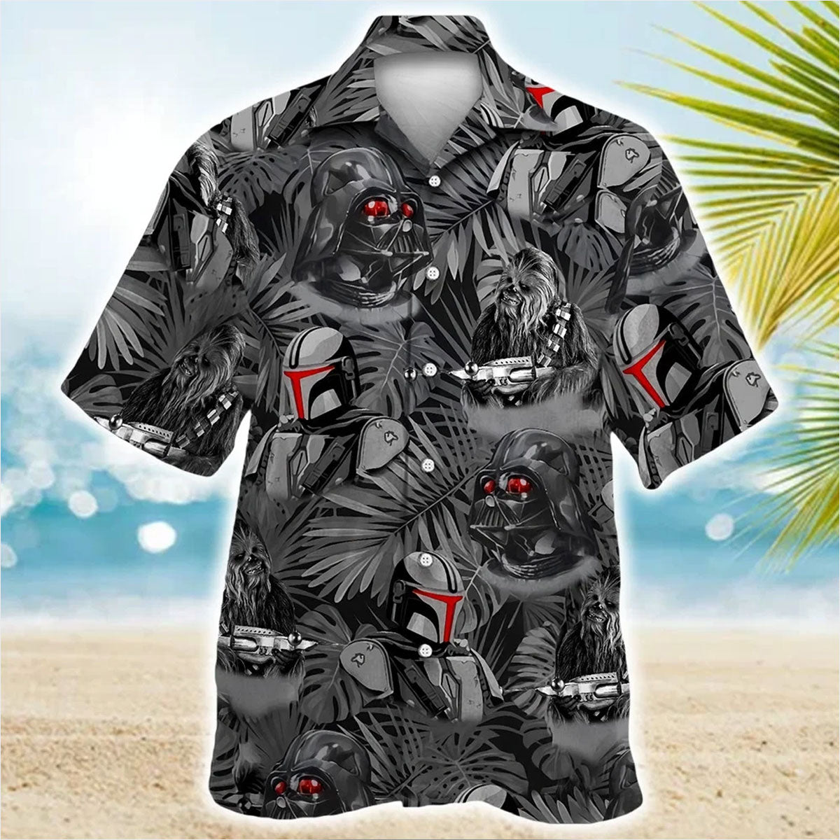 Star Wars Hawaiian Shirt Darth Vader Boba Fett Chewbacca – Moonbestprint
