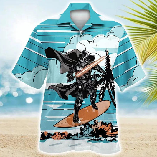 Star Wars Hawaiian Shirt, Darth Vader Hawaiian Shirt, Star Wars Hawaiian Shirt Mens Moonbestprint