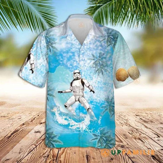 Star Wars Hawaiian Shirt, Stormtrooper Hawaiian Shirt, Star Wars Hawaiian Shirt Mens Moonbestprint