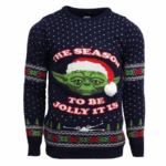 Star Wars Master Yoda The Season To Be Jolily It Is Ugly Christmas Sweater 2025 – Moonbestprint
