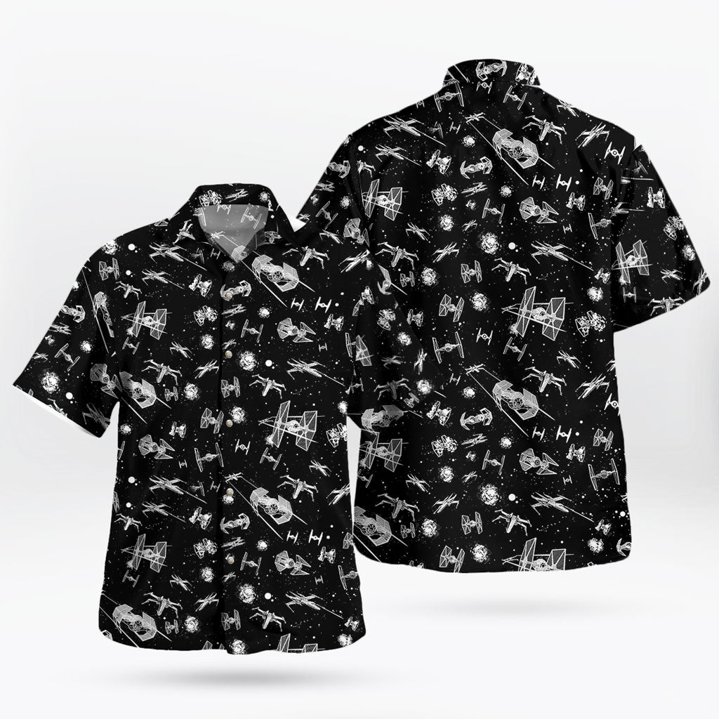 Star Wars Space Battle Hawaiian Shirt – Moonbestprint