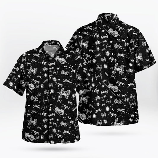 Star Wars Space Battle Hawaiian Shirt – Moonbestprint