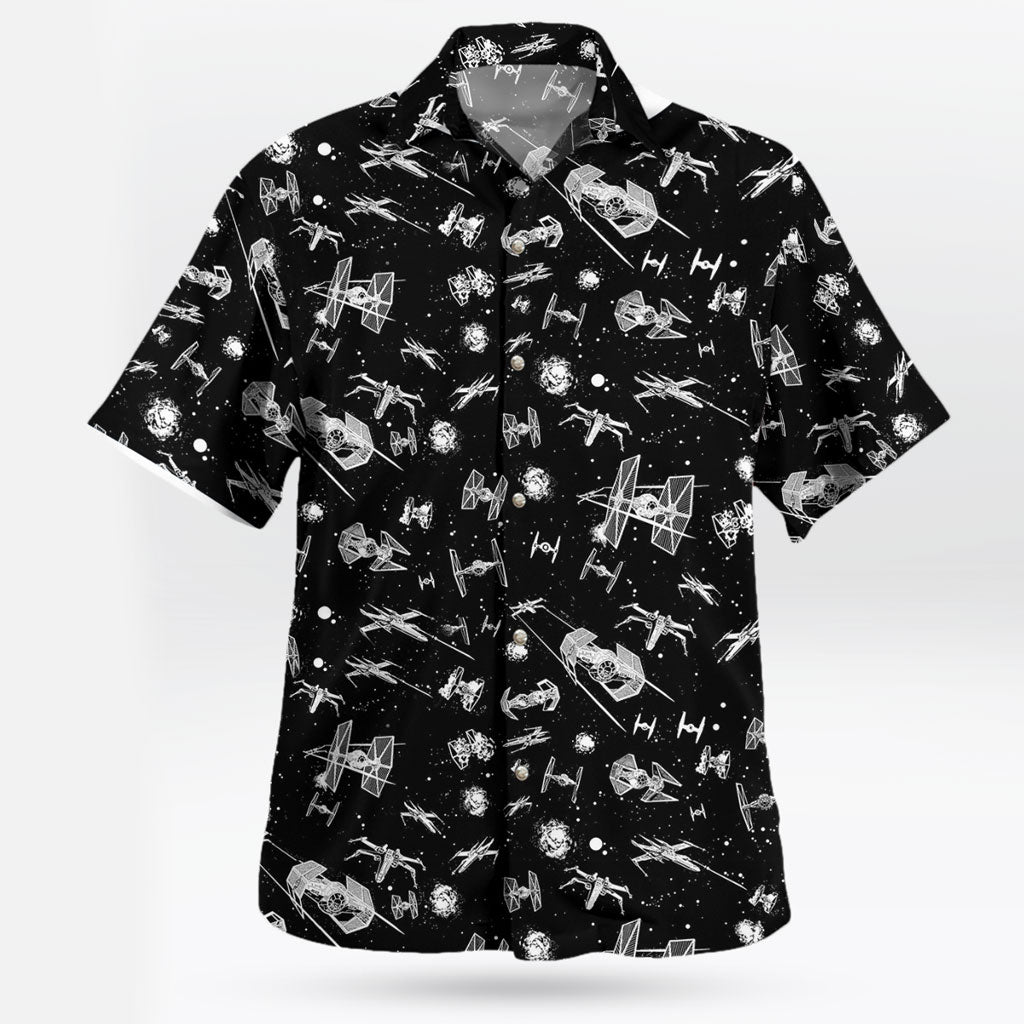 Star Wars Space Battle Hawaiian Shirt – Moonbestprint