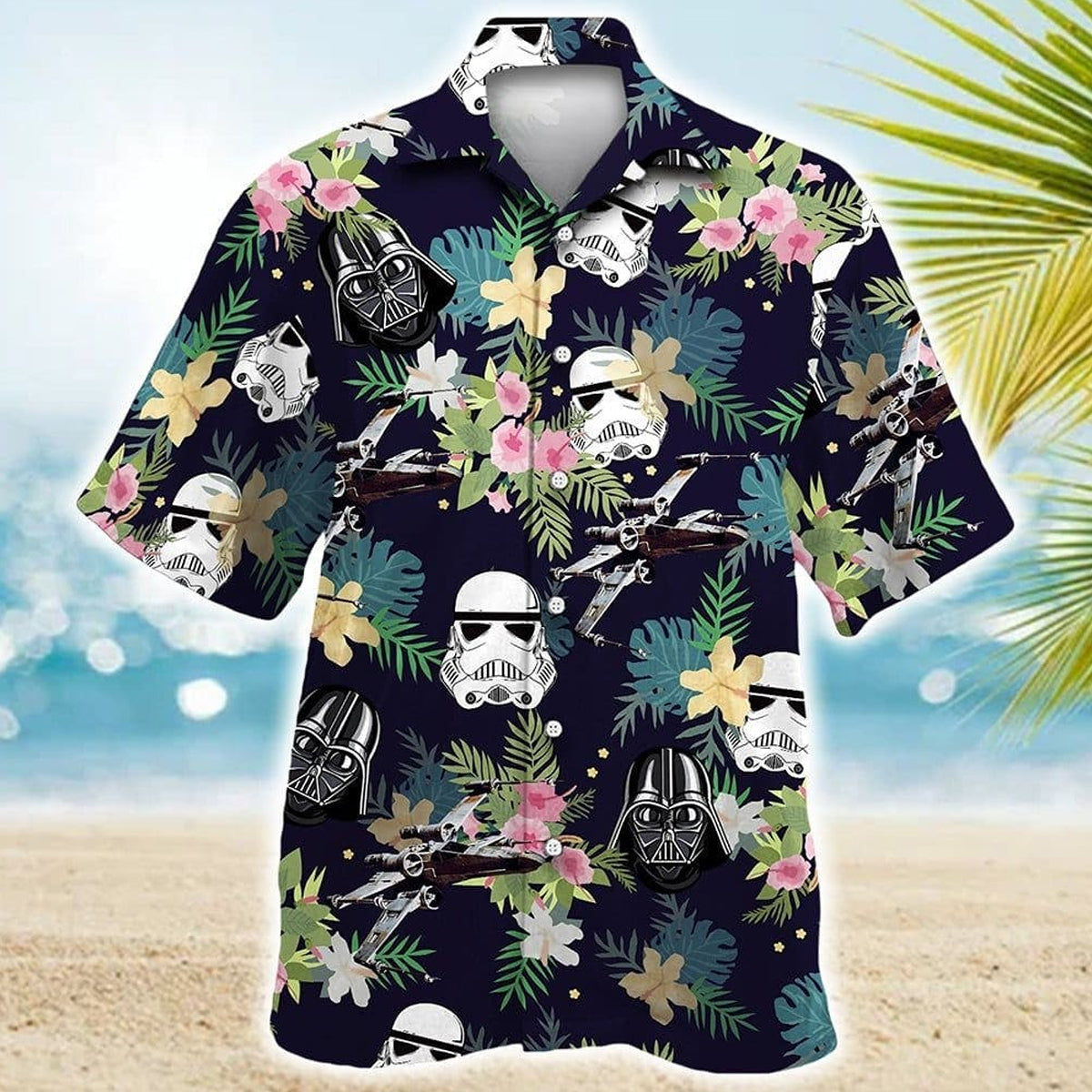 Star Wars Tropical Floral Darth Vader Hawaiian Shirt – Moonbestprint