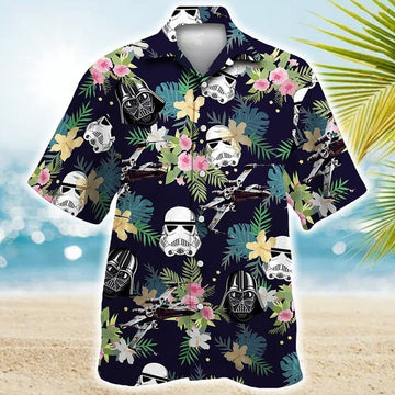 Star Wars Tropical Floral Darth Vader Hawaiian Shirt – Moonbestprint