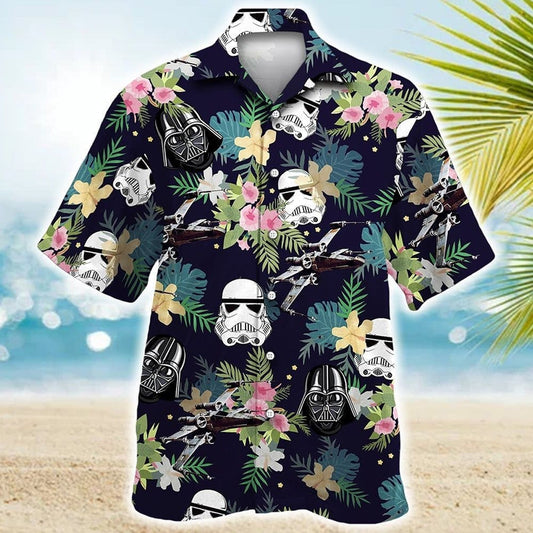 Star Wars Tropical Floral Darth Vader Hawaiian Shirt – Moonbestprint