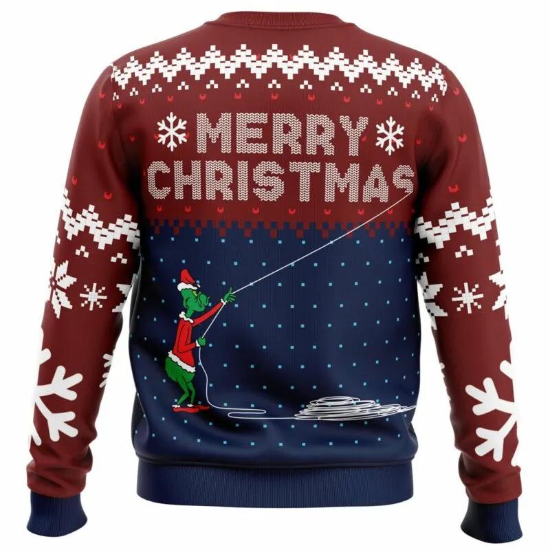 Stealing Christmas Dr. Seuss Grinch Ugly Christmas Sweater, Grinch Holiday Sweater Moonbestprint