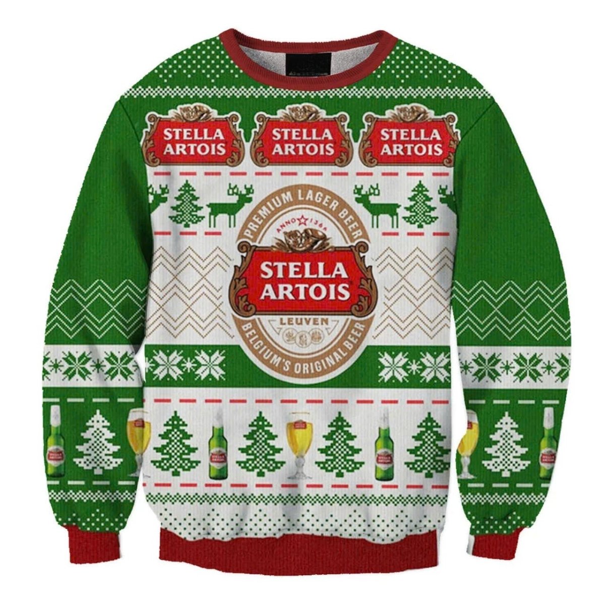 Stella Artois Holiday Ugly Sweater – Moonbestprint