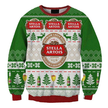 Stella Artois Holiday Ugly Sweater – Moonbestprint