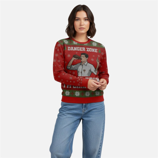 Sterling Archer Merry Drunk I'm Christmas Ugly Sweater - Moonbestprint