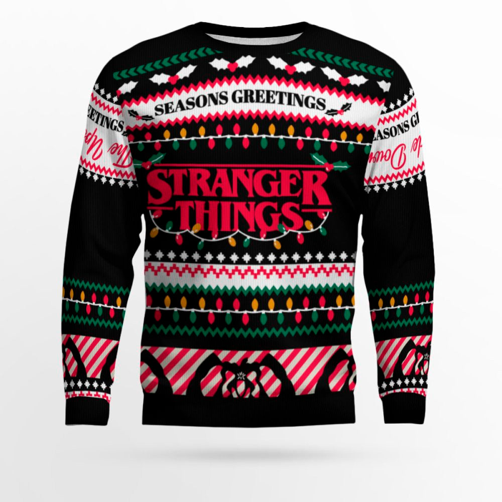 Stranger Things Adults Ugly Christmas Sweater 2025 – Moonbestprint