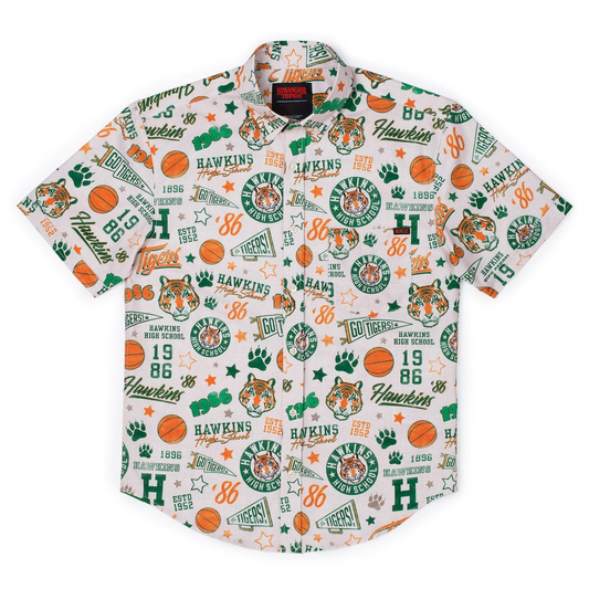Stranger Things Go Tigers! Hawaiian Shirt - Moonbestprint