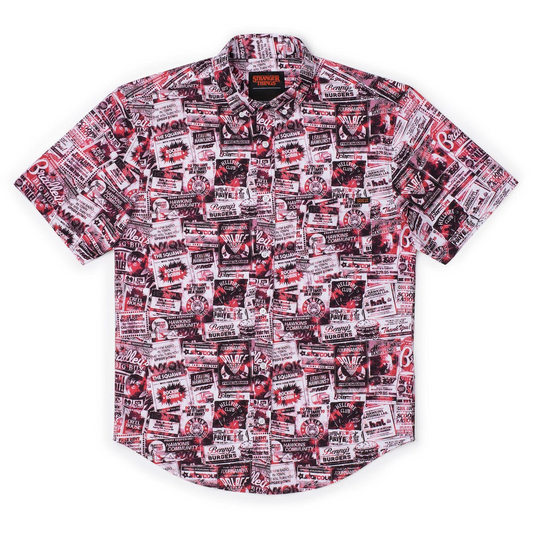 Stranger Things The Hawkins Post Hawaiian Shirt - Moonbestprint
