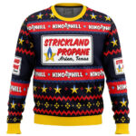 Strickland Propane Arlen Texas King of The Hill Ugly Christmas Sweater – Moonbestprint